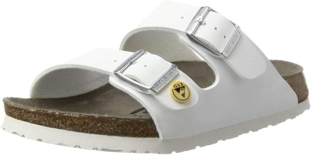 BIRKENSTOCK ビルケンシュトック Arizona ESD BF White 41(26.5cm) 男性用 (8941041 6613)の通販は