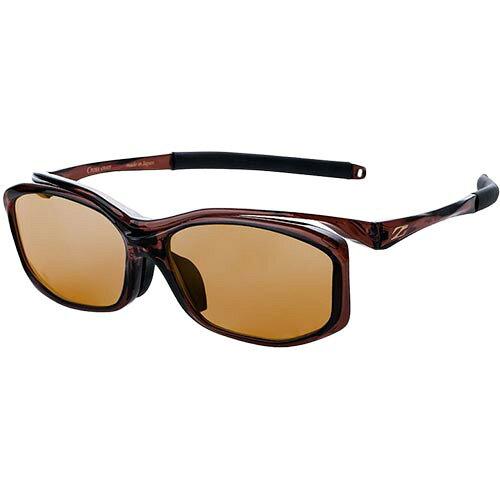 Zeque(ゼクー) ジールオプティクス Crossover(偏光) クリアーブラウン LO (F1626 3711)の通販は 17,936円