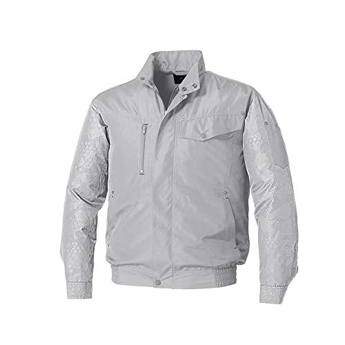 KUCHOFUKU 空調服 空調服 ポリエステル製エンボスプリント空調服ウェアのみグレー×グレーエンボスLL (KU92000C06S4 2336)の通販は 7,058円