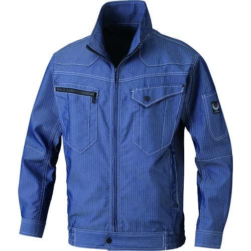 ビッグボーン商事 空調風神服ヘリンボン長袖ジャケット インディゴ S  BK6067S-52-S 1枚