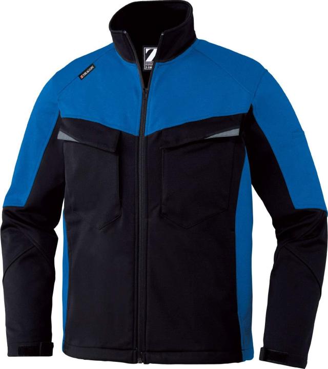 自重堂(Jichodo) Z-DRAGON ジャンパー ブラックブルー L (78030525L 3713)の通販は