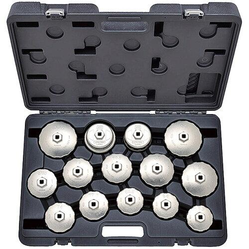 京都機械工具(KTC) KTC カップ型オイルフィルタレンチセット (AVSA14 2285)の通販は