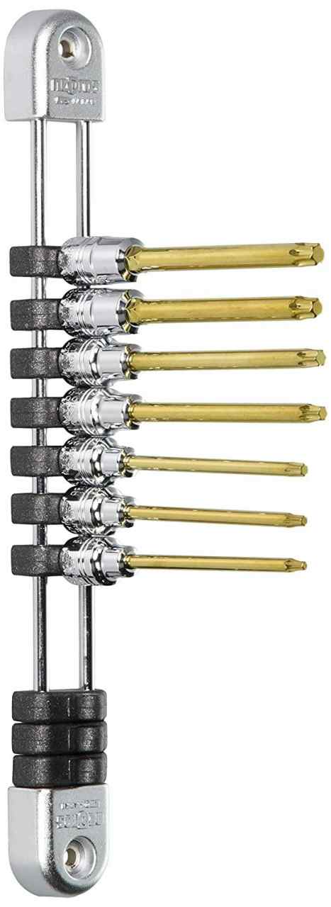 京都機械工具(KTC) ネプロス 6.3ロングトルクスビットセット(7コ組) (NTQ4T07L 5175)の通販は