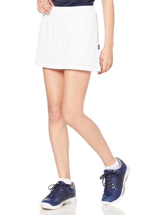 プリンス スパッツツキスコート (TML324T) [色 : WHT] [サイズ : M]