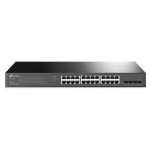 TP-LINK JetStream 24-Port Gigabit Smart PoE+ Switch with 4 SFP Slots(TL-SG2428P(UN))の通販は 27,228円