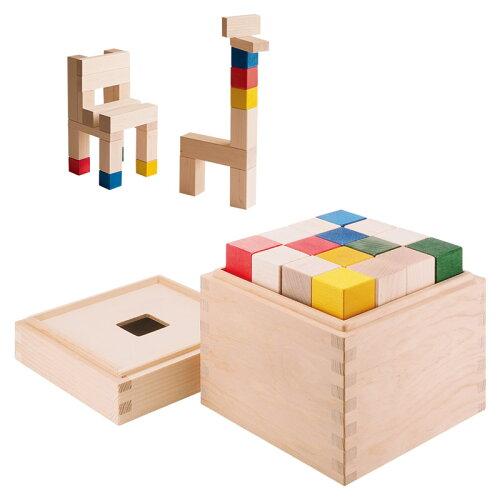 マストロ・ジェッペット 木のおもちゃ 積み木 CUBICOLO BASE(クビコロ/ベース)の通販は