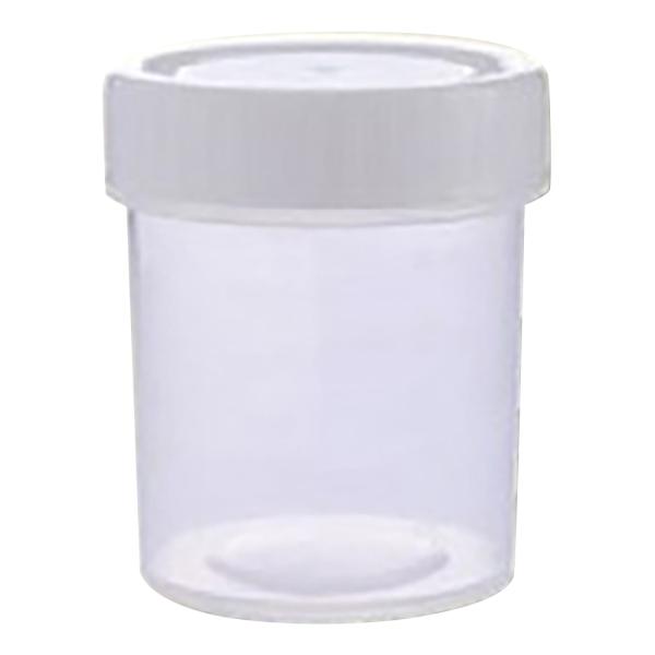 アズワン 滅菌サンプル容器(個包装タイプ) 白 60mL  P40102W 1箱(350個入)