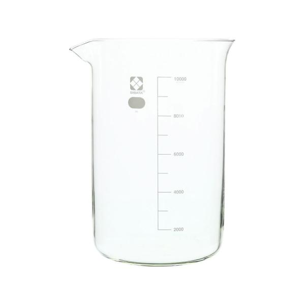 SIBATA ビーカー 目安目盛付 10000mL (01002010000 3299)の通販は