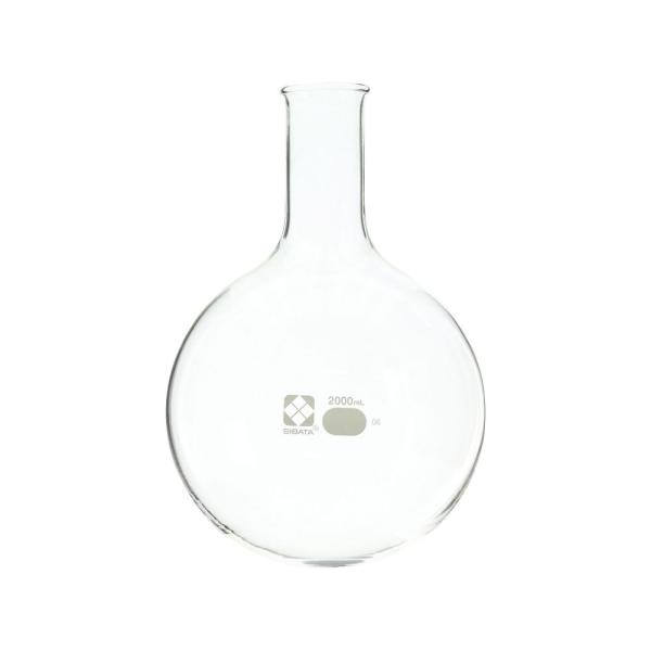 柴田科学 丸底フラスコ 2000mL  010500-2000A 1本