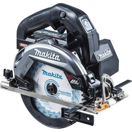 MAKITA マキタ マキタ 充電式マルノコ40Vmax黒 刃径165mm/切込66mm 2.5Ahバッテリ・充電器・ケース付 HS001GRDXB