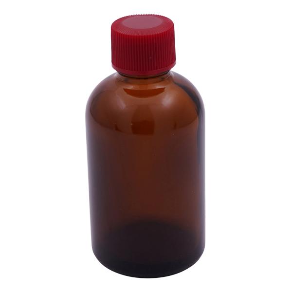 アズワン 細口規格瓶 褐色 60mL 100本入 LT-60 1箱(100本入)