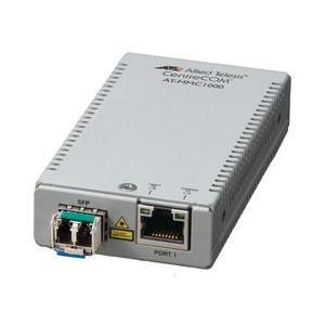 ALLIEDTELESIS アライドテレシス AT-MMC1000ZX80/LC[AT-MMC1000/SP+AT-SPZX80(1000BASE-Tx1、1000BASE-X(SMF2心(LC))x1(最長80km))](P0794)の通販は