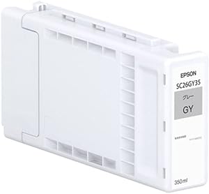 EPSON エプソン インクカートリッジ/グレー(350ml)(SC26GY35)