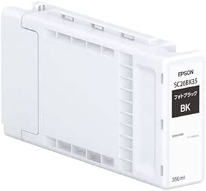 EPSON エプソン インクカートリッジ/フォトブラック(350ml)(SC26BK35)