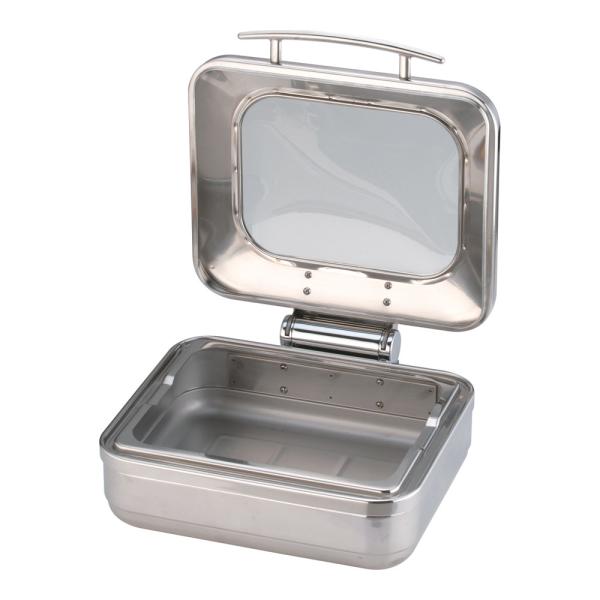 KINGO ロイヤル丸チェーフィング フードパン無ガラスカバー式＋専用スタンド KINGO IH丸チェーフィング FP無ガラスカバー式 KINGO チェーフィング