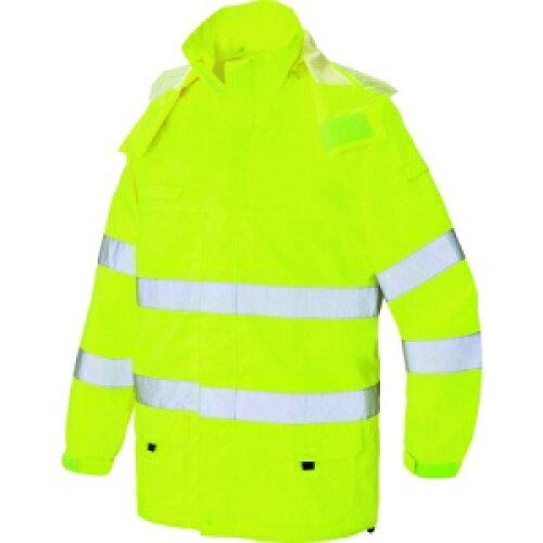 アイトス 高視認性レインジャケット ハイパーイエロー 5L  562405-091-5L 1着