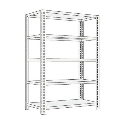 サカエ ショップラック W1500×D450×H1500mm 5段 SHR2215P 1台