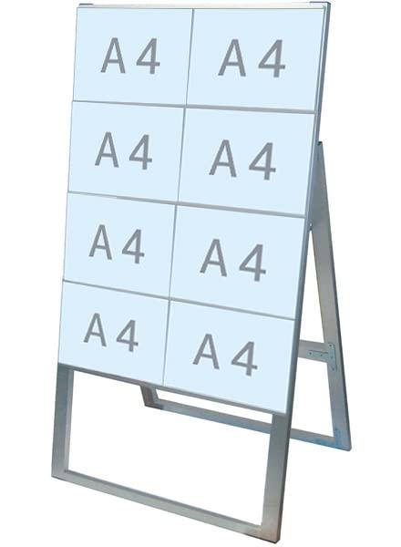 常磐精工 カードケーススタンド看板 A4横 8片面ハイ CCSK-A4Y8KH 1台 20,134円