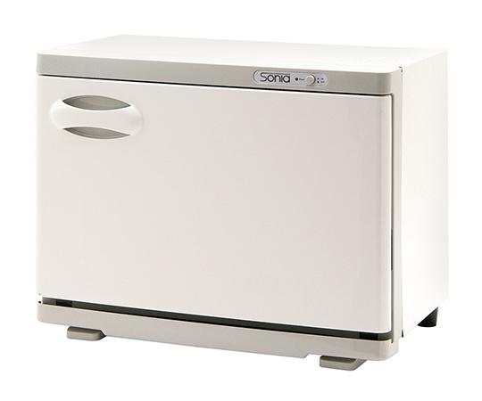 アズワン タオルウォーマー 約18L (おしぼり約75本) シルバーグレー SO-H18F-SG L 1台