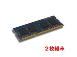 ADTEC ノート用メモリー [DDR3 PC3-10600(DDR3-1333) 16GB(8GBx2枚組)204Pin] ADS10600N-8GWの通販は