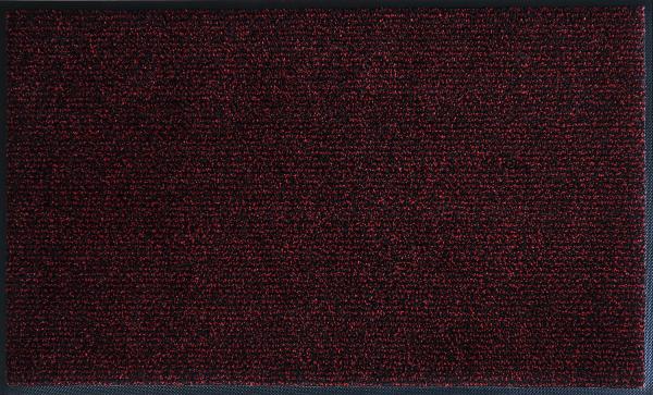 クリーンテックス・ジャパン 薄型万能マット アイアンホース(ストライプ) ブラック・スカーレット 90×150cm  BY00023 1枚