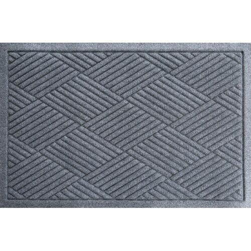 クリーンテックス・ジャパン 吸水速乾マット ウォーターホースT(ダイヤモンド) ライト・グレー 88×114cm  BZ00013 1枚