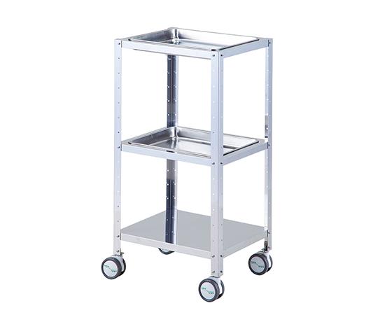 アズワン 角バットワゴン(消毒盤台) 2段  SB75-2 1台の通販は