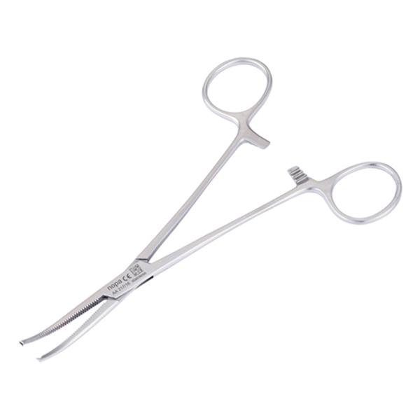 アズワン コッフェル止血鉗子 有鈎 曲 160mm  AA 217/16 1個の通販は