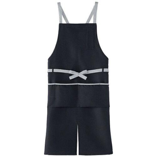 ... アンクル加工エプロンCA-1416 L ブラック【SEPC508】の通販は 6,803円