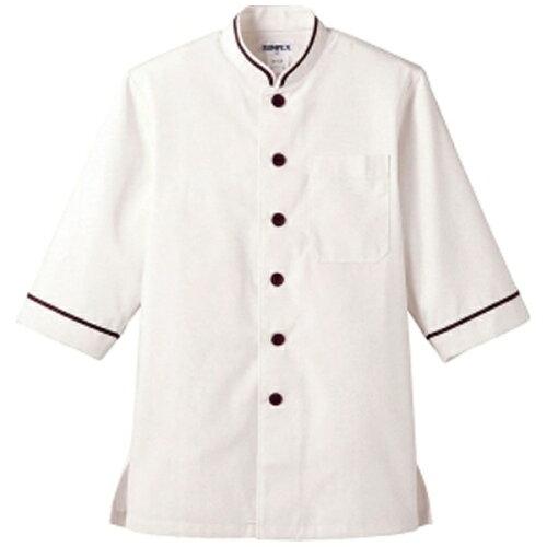 ... ショップコート D-1130オフホワイト×ブラウン 4L【SKC3906】