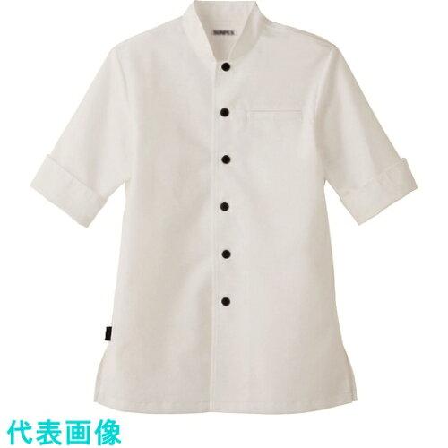 男女兼用ショップコート ET-7730ホワイト LL【SKC5904】