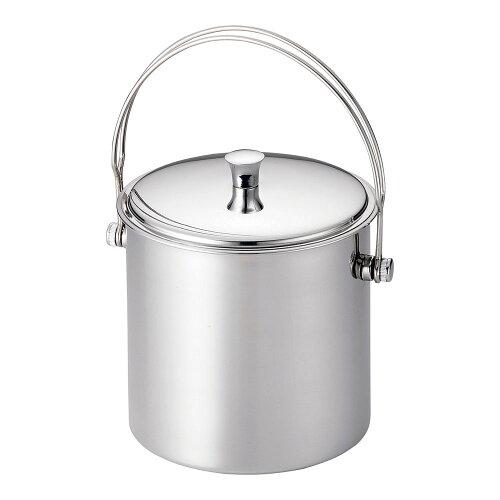 TKG テイケイジイ 遠藤商事 ステン2層式アイスペール2.7L【PNJ0103】