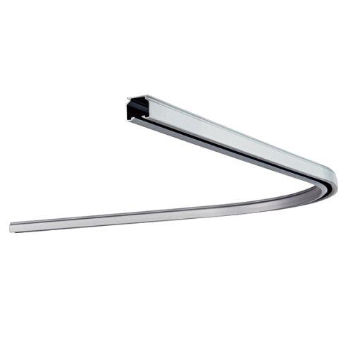 岡田装飾金物 D25カーブレール800×800×300Rmm アルミシルバー 9L01-AS 1本の通販は 5,679円