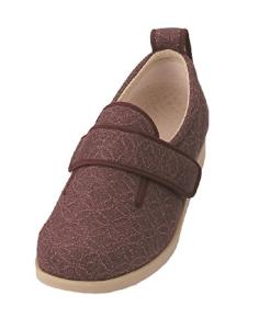 徳武産業 ダブルマジックII 雅 7E(女性用) あずき LL 7021 1足