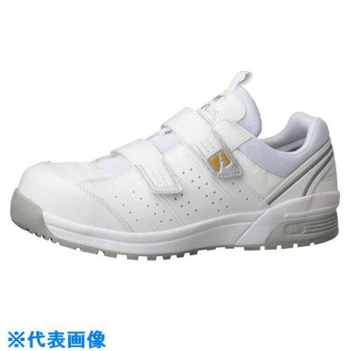 ミドリ安全 JSAA A種認定 先芯入り静電スニーカー 静電 ホワイト 24.5cm  MPN-305S-W-24.5 1足