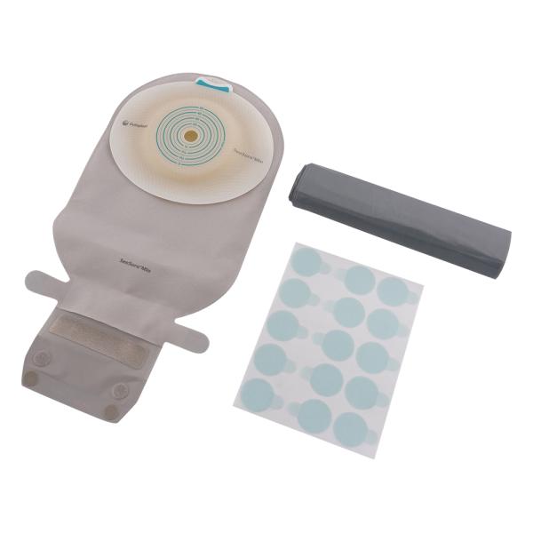 Coloplast センシュラ ミオ1 ソフト 単品系装具・コロストミー/イレオストミー用 10〜50φmm 透明 16716 1箱(10枚入)