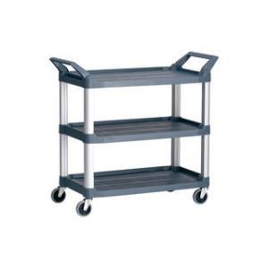 トラスト Hi5ユーティリティーカートL3段 4021 グレー【HKC9402】