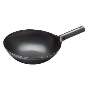 島本製作所 2900401  SS鉄プレス北京鍋27cm