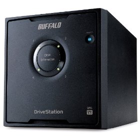 BUFFALO バッファロー ドライブステーション RAID 5機能 USB3.0用 外付けハードディスク 4ドライブ 16TB(HD-QL16TU3/R5J)