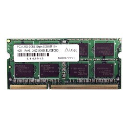 ADTEC ノート用メモリー [DDR3 PC3-12800(DDR3-1600) 16GB(8GBx2枚組)204Pin] ADS12800N-8GW
