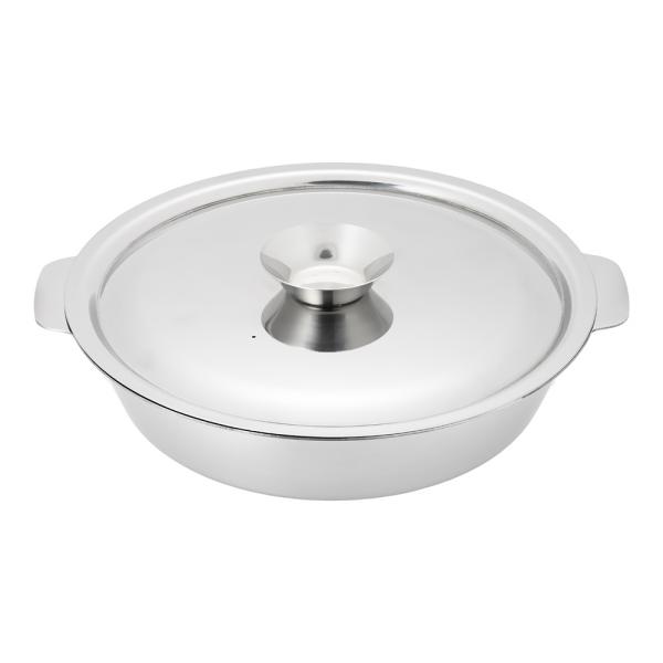 三宝産業 UK チリ鍋33cm(18-0・電磁対応)【QTL12033】