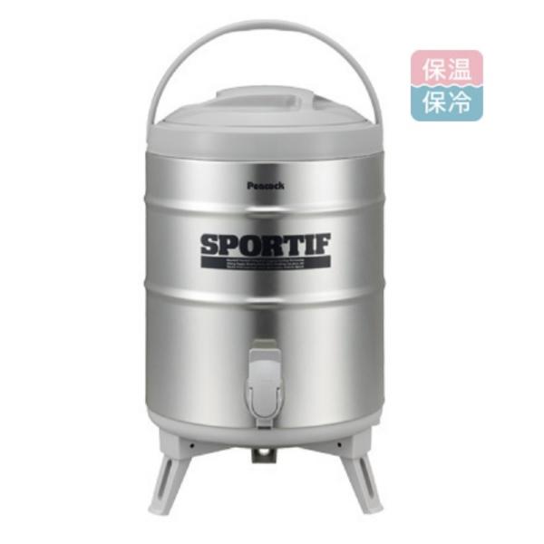 ピーコック魔法瓶工業(Peacock) ピーコック魔法瓶工業 ステンレス キーパー 9.5L グレー 抗菌 日本製 INS-100K H