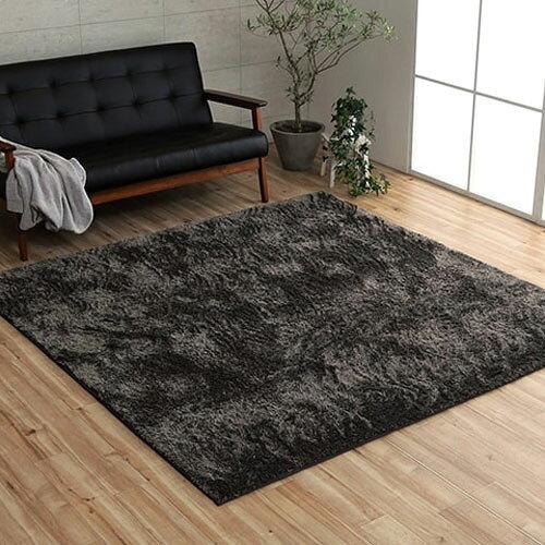 イケヒコ ラグ カーペット マット ルフォン 約200×250cm グレー オールシーズン シンプル 制菌加工 #3985199の通販は 7,795円