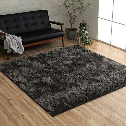イケヒコ ラグ カーペット マット ルフォン 約130×185cm グレー オールシーズン シンプル 制菌加工 #3986369の通販は 5,643円