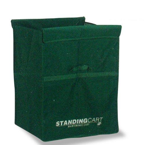 テラモト スタンディングカート (替袋E) 緑 ファスナーなし 小 DS2264501