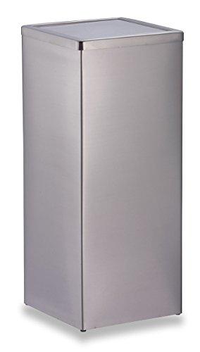 テラモト ゴミ箱 ステンレス角型屑入 GPX-41K 20L SU9552500