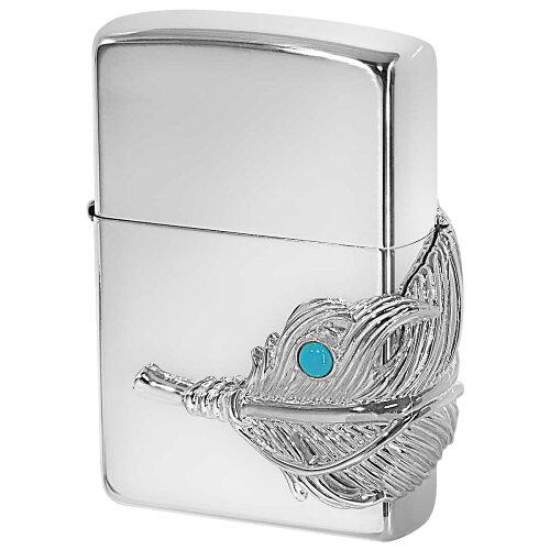 ZIPPO スターリング ビッグフェザーメタル (1703196)の通販は