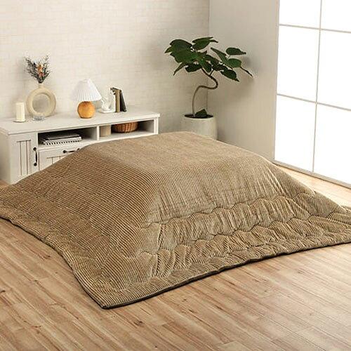 イケヒコ・コーポレーション イケヒコ こたつ布団 グランド 約205×285cm ネイビー 大判長方形 コーデュロイ 無地 抗菌防臭 #6842129 イケヒコ・コーポレーション こたつ布団 グランド 約205×205cm