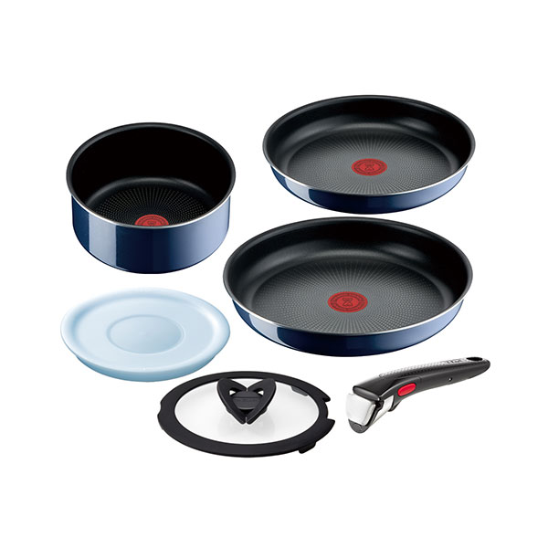 グループセブジャパン ティファール 取っ手の取れるシリーズ インジニオ ネオ ロイヤルブルー インテンス フライパンセット 6 L43790の通販は