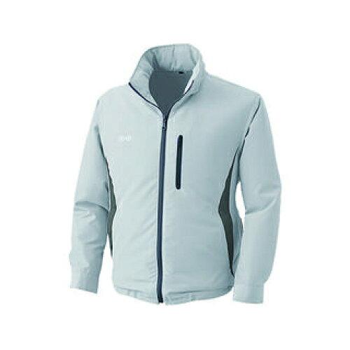 KUCHOFUKU 空調服 フード付きポリエステル製 ウェアのみ シルバー M  KU90520-C06-S2 1着